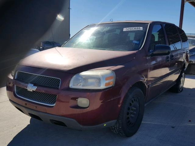 1GNDV23W38D107585 - 2008 CHEVROLET UPLANDER L 勃艮第红 照片 2