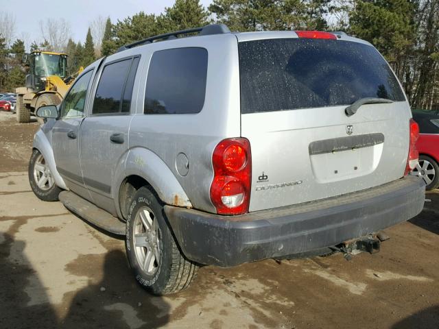 1D4HB38N45F553563 - 2005 DODGE DURANGO ST SILVER photo 3