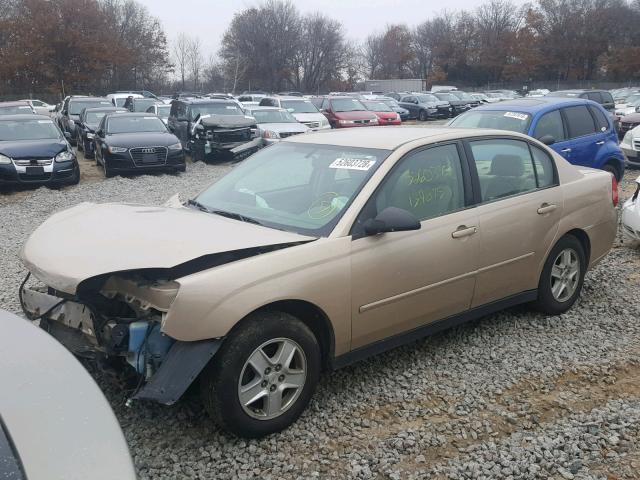 1G1ZT52874F232752 - 2004 CHEVROLET MALIBU LS TAN photo 2