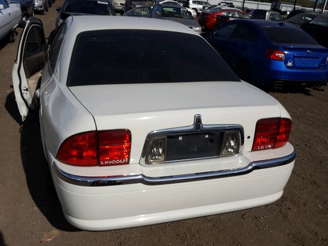 1LNHM87AX2Y631343 - 2002 LINCOLN LS WHITE photo 9