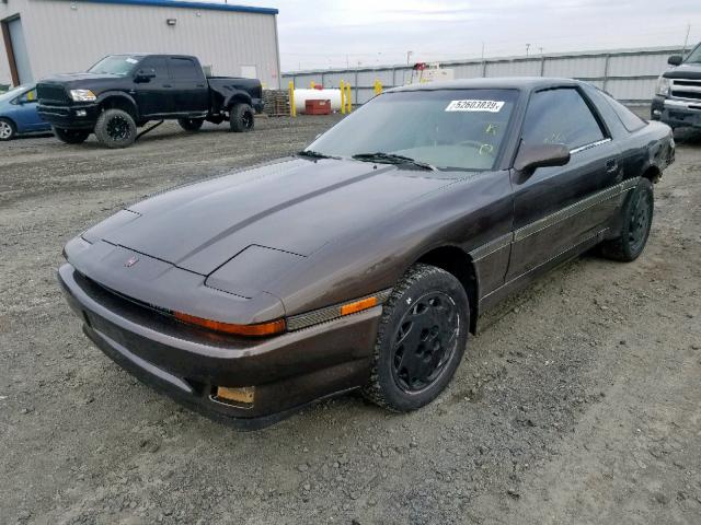 JT2MA70L6G0024307 - 1986 TOYOTA SUPRA BROWN photo 2