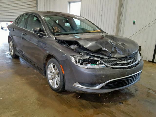 1C3CCCAB5FN704829 - 2015 CHRYSLER 200 LIMITE CHARCOAL photo 1