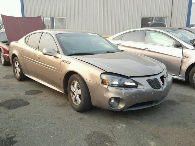 2G2WP552271103050 - 2007 PONTIAC GRAND PRIX ოქროსფერი ფოტო 1