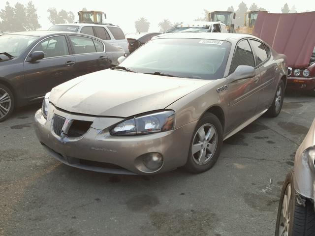 2G2WP552271103050 - 2007 PONTIAC GRAND PRIX ოქროსფერი ფოტო 2