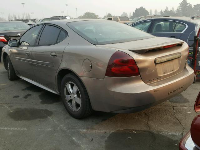 2G2WP552271103050 - 2007 PONTIAC GRAND PRIX ოქროსფერი ფოტო 3