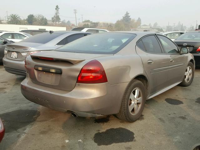 2G2WP552271103050 - 2007 PONTIAC GRAND PRIX ოქროსფერი ფოტო 4
