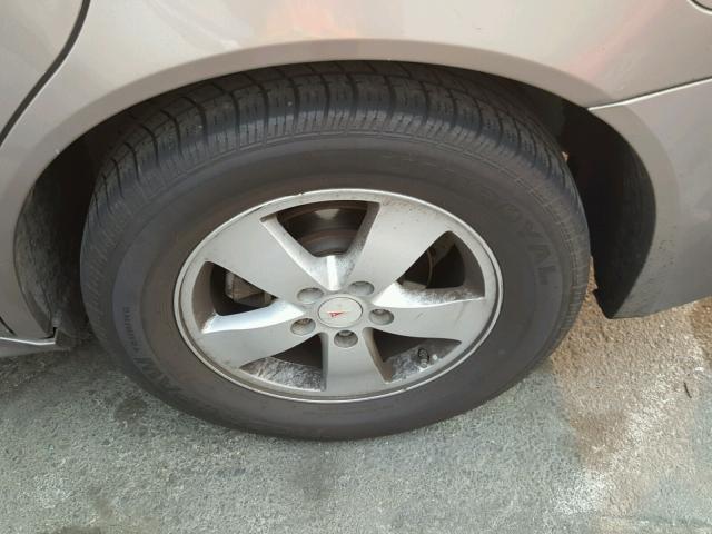 2G2WP552271103050 - 2007 PONTIAC GRAND PRIX ოქროსფერი ფოტო 9