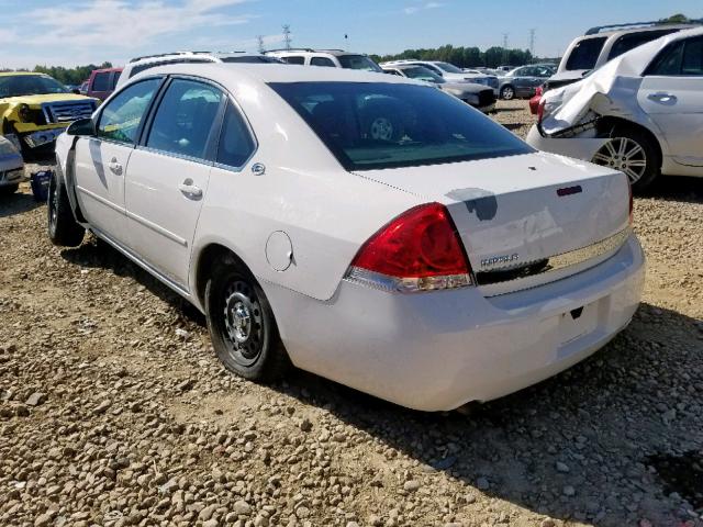 2G1WS551X69415420 - 2006 CHEVROLET IMPALA POL WHITE photo 3