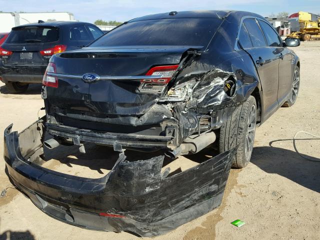 1FAHP2E80EG174468 - 2014 FORD TAURUS SEL BLACK photo 4