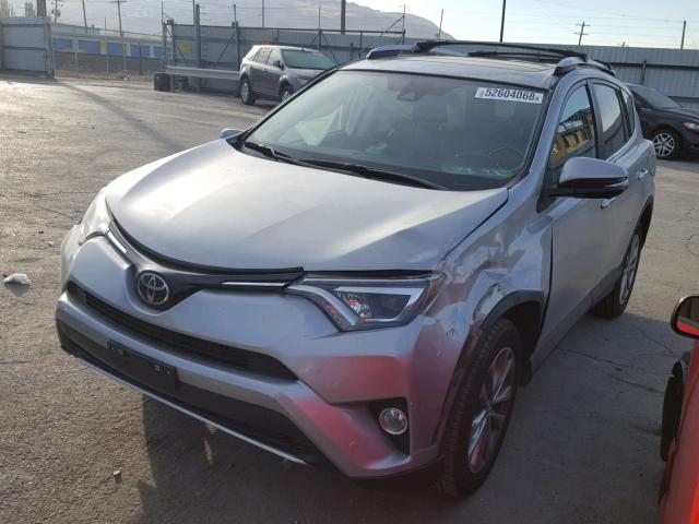 2T3DFREV4GW494779 - 2016 TOYOTA RAV4 LIMIT SILVER photo 2