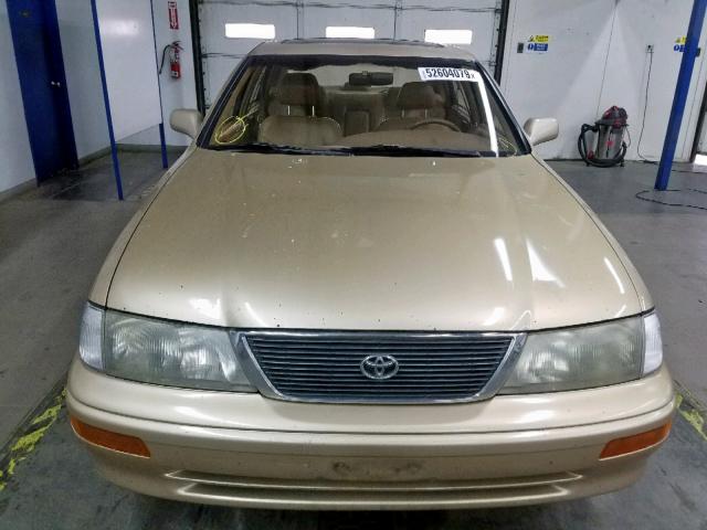 4T1GB11E1SU042595 - 1995 TOYOTA AVALON XLS TAN photo 9