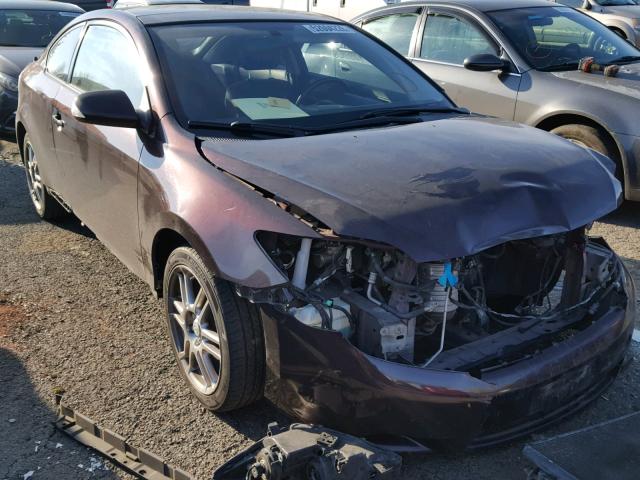 JTKDE167X80236799 - 2008 TOYOTA SCION TC Bənövşəyi foto 1