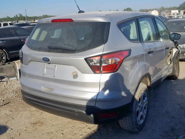 1FMCU0F70HUE93958 - 2017 FORD ESCAPE S SILVER photo 4