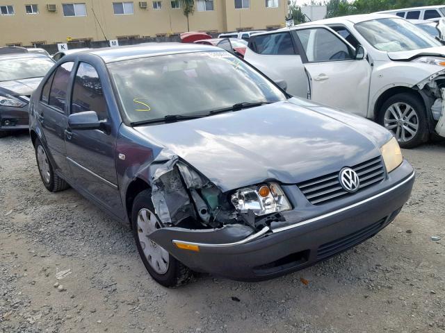 3VWRK69M34M052636 - 2004 VOLKSWAGEN JETTA GL GRAY photo 1