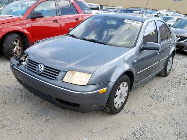 3VWRK69M34M052636 - 2004 VOLKSWAGEN JETTA GL GRAY photo 2