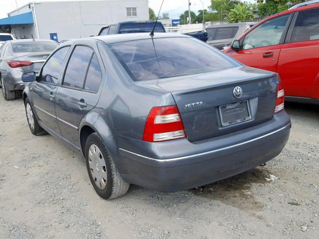 3VWRK69M34M052636 - 2004 VOLKSWAGEN JETTA GL GRAY photo 3