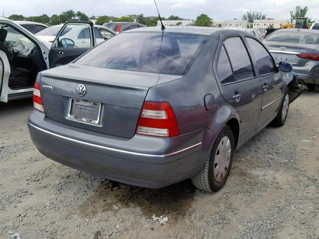 3VWRK69M34M052636 - 2004 VOLKSWAGEN JETTA GL GRAY photo 4