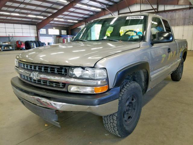 1GCEK19T0XE221355 - 1999 CHEVROLET SILVERADO GOLD photo 2