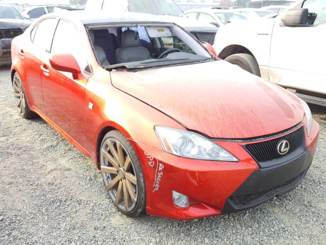 JTHBE262065005868 - 2006 LEXUS IS 350 RED photo 1