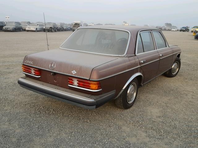 12303312054125 - 1979 MERCEDES-BENZ 300 SD BROWN photo 4