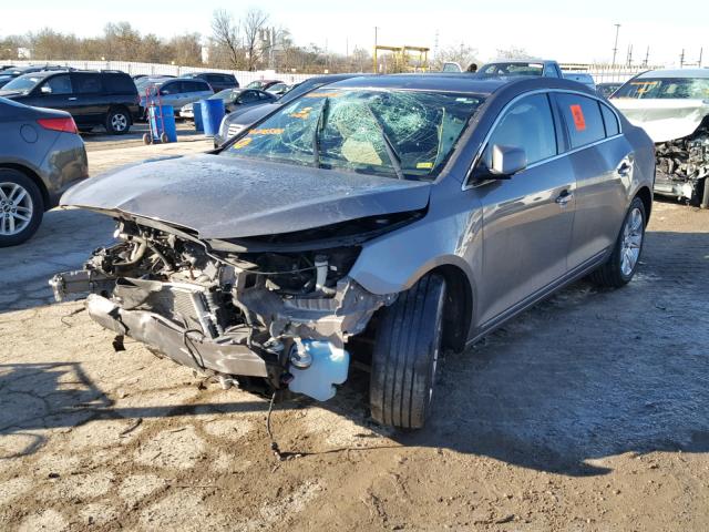 1G4GC5ED9BF246555 - 2011 BUICK LACROSSE C GRAY photo 2