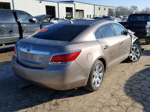 1G4GC5ED9BF246555 - 2011 BUICK LACROSSE C GRAY photo 4