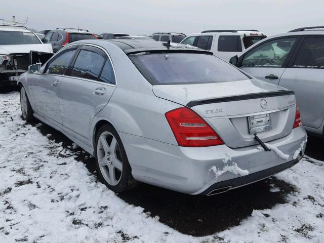 WDDNG8DB5CA451201 - 2012 MERCEDES-BENZ S 350 BLUE SILVER photo 3