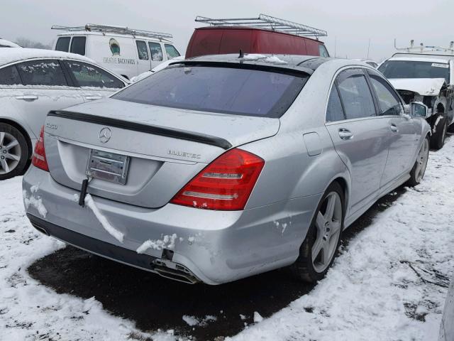 WDDNG8DB5CA451201 - 2012 MERCEDES-BENZ S 350 BLUE SILVER photo 4