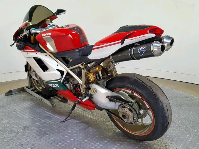 ZDM1XBEW47B001874 - 2007 DUCATI 1098 BASE TWO TONE photo 6