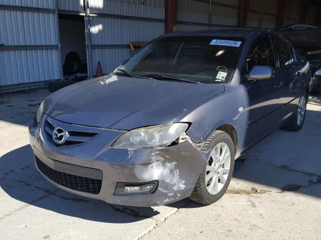 JM1BK323171706331 - 2007 MAZDA 3 S GRAY photo 2