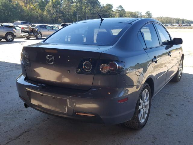 JM1BK323171706331 - 2007 MAZDA 3 S GRAY photo 4