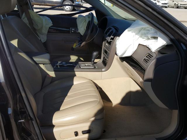 1LNHM86S45Y625634 - 2005 LINCOLN LS BLACK photo 5