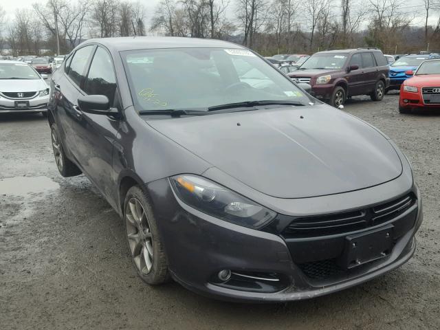 1C3CDFBB4FD182200 - 2015 DODGE DART SXT GRAY photo 1