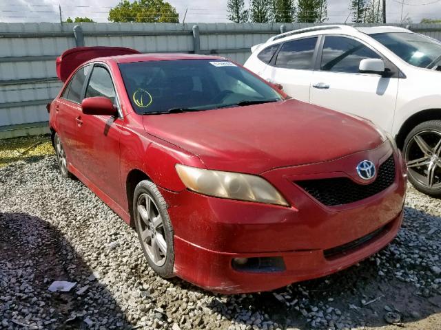 4T1BE46K68U241118 - 2008 TOYOTA CAMRY CE RED photo 1