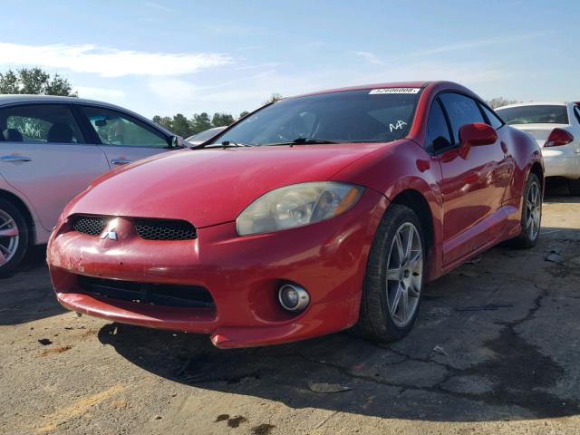 4A3AK44T36E037191 - 2006 MITSUBISHI ECLIPSE SE RED photo 2