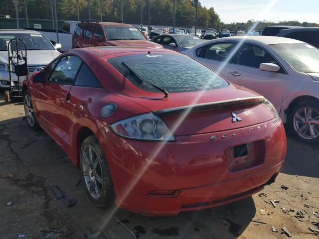 4A3AK44T36E037191 - 2006 MITSUBISHI ECLIPSE SE RED photo 3