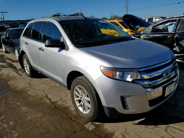 2FMDK3GC1DBB28468 - 2013 FORD EDGE SE SILVER photo 1