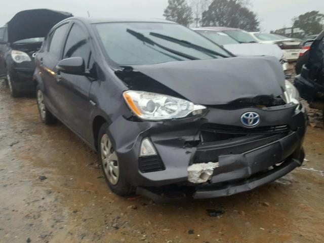 JTDKDTB31C1507915 - 2012 TOYOTA PRIUS C GRAY photo 1