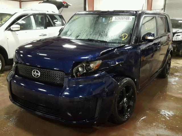 JTLKE50E881008327 - 2008 TOYOTA SCION XB Көк фото 2