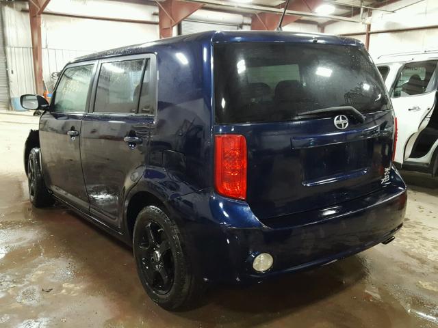 JTLKE50E881008327 - 2008 TOYOTA SCION XB Көк фото 3