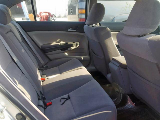 JHMCP26359C015304 - 2009 HONDA ACCORD LX SILVER photo 6