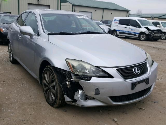 JTHCK262462008481 - 2006 LEXUS IS 250 SILVER photo 1