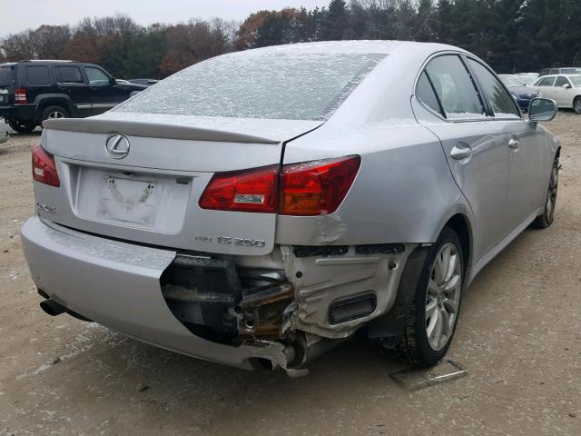 JTHCK262462008481 - 2006 LEXUS IS 250 SILVER photo 3