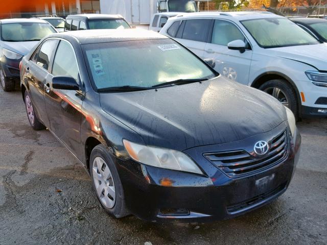 4T1BE46K77U189433 - 2007 TOYOTA CAMRY CE BLACK photo 1