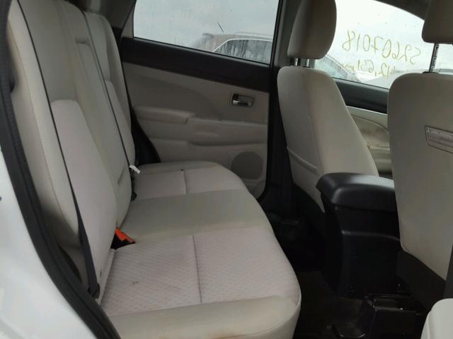 JA4AR3AU2HZ011662 - 2017 MITSUBISHI OUTLANDER WHITE photo 6