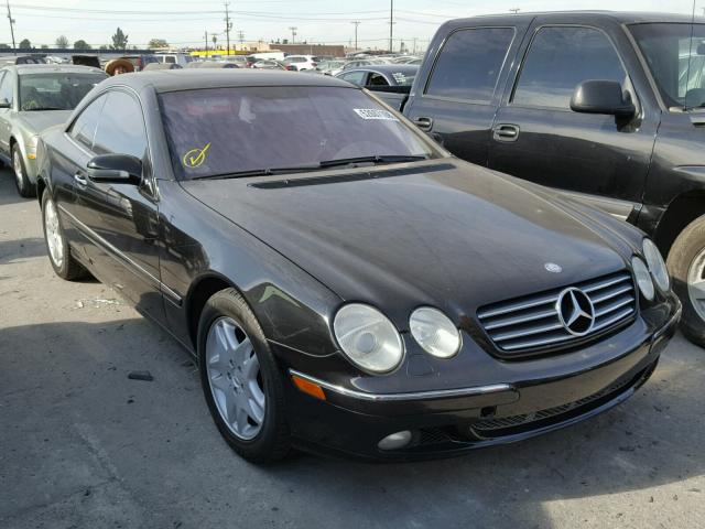 WDBPJ75J11A014506 - 2001 MERCEDES-BENZ CL 500 BLACK photo 1