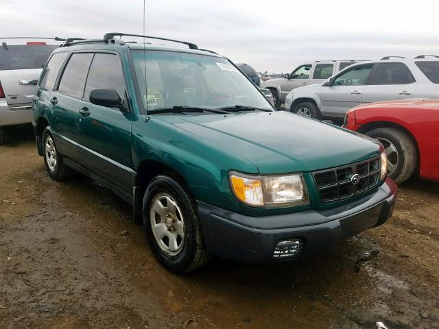 JF1SF6357YH703079 - 2000 SUBARU FORESTER L GREEN photo 1