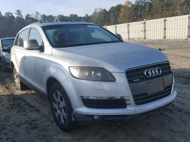 WA1AY74L77D028742 - 2007 AUDI Q7 3.6 QUA SILVER photo 1