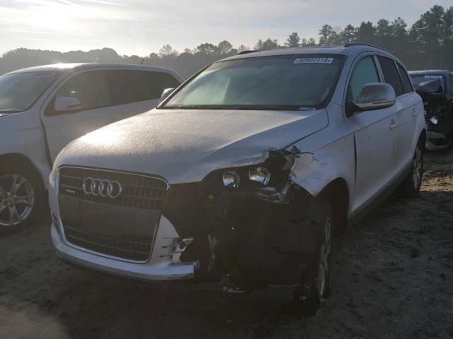 WA1AY74L77D028742 - 2007 AUDI Q7 3.6 QUA SILVER photo 2