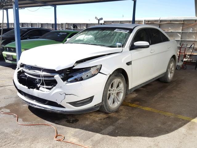 1FAHP2E81DG220968 - 2013 FORD TAURUS SEL WHITE photo 2